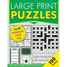 Large Print Puzzles: Featuring large print solutions