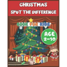 Christmas Spot The Difference Book for Kids Age 2-10: Find differences! Activity Workbook for Smart Little Children Toddlers and Teens Learning Concen