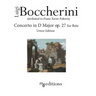 Boccherini Concerto in D Major op. 27 for Flute (Urtext Edition)
