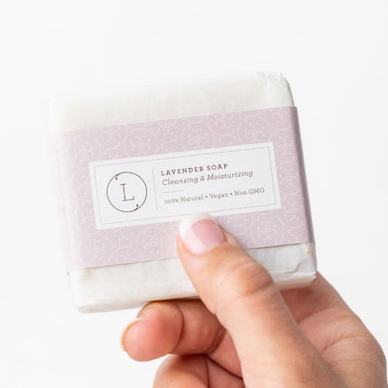 Lavender Soap Bar, Natural Handmade Soap, Vegan Skincare gift by Lizush