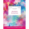 Adult Coloring Journal: Alcoholics Anonymous (Turtle Illustrations, Rainbow Canvas)