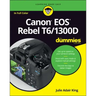 Canon EOS Rebel T6/1300d for Dummies