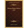 Thomas Burke 1849 to 1925