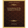 An Introduction To The Metaphysics Of Morals