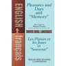 Pleasures and Days and Memory / Les Plaisirs Et Les Jours Et Souvenir Short Stories by Marcel Proust: A Dual-Language Book