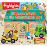 Hide-And-Seek at the Construction Site: A Hidden Pictures Lift-The-Flap Board Book, Interactive Seek-And-Find Construction Truck Book for Toddlers and
