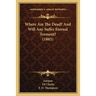 Where Are The Dead? And Will Any Suffer Eternal Torment? (1885)