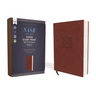 Nasb, Super Giant Print Reference Bible, Leathersoft, Brown, Red Letter Edition, 1995 Text, Comfort Print