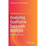 Analyzing Qualitative Data with Maxqda: Text, Audio, and Video