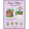 Fairy Village Coloring Book: A coloring book with fairy paper dolls