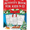 Activity Book for Kids 9-12: 200 Fun Sudoku Puzzles and Word Search for Kids with Solutions - Large Print - Christmas Edition