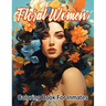 Floral woman coloring book for inmates