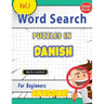 Word Search Puzzles in Danish for Beginners - Awesome! Vol.1 - Delta Classics