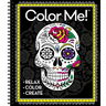 Color Me! - Adult Coloring Book (Skull Cover - Includes a Variety of Images): - Relax - Color - Create
