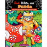 Red, White, and Panda: An Educational Red Panda Coloring Book for Adults and Children