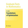Foundations of Optimization