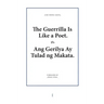The Guerrilla Is Like a Poet