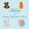 Adalyn & Bedtime Teddy Bear Fellows: Short Goodnight Story for Toddlers - 5 Minute Good Night Stories to Read - Personalized Baby Books with Your Chil
