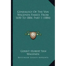 Genealogy Of The Van Wagenen Family, From 1650 To 1884, Part 1 (1884)
