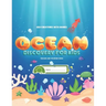 Sea Creatures With Names: Ocean Discovery For Kids - Tracing & Coloring Book: Learn, Trace and Color Ocean Animals With Puzzles