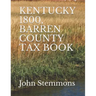 Kentucky 1800, Barren County Tax Book