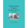 Essex County, Virginia Deed Book Abstracts, 1749-1751