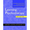 Learning Psychotherapy