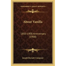 About Vanilla: 1850-1900 Anniversary (1900)