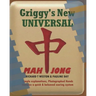 Griggy's New Universal Mahjong: American Mahjong Guide: 44 Photographed Hands, simplified and balanced scoring. Includes illustrated game instructions