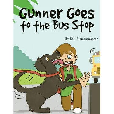 Gunner Goes to the Bus Stop