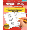 Trace & Learn Numbers Tracing Workbook Practice Worksheets: Daily Practice Guide for Pre-K Children