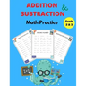 Addition and Subtraction Math Practice Grade 2&3: Math Game Book with Subtracting and Adding Double Digits