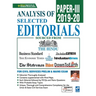 Analysis of Selected Editorials Paper-3 (2019- 2020)