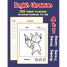 English Ukrainian 50 Animals Vocabulary Activities Workbook for Kids: 4 in 1 reading writing tracing and coloring worksheets