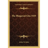 The Bhagavad Gita 1929