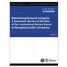 Maintaining Research Integrity: A Systematic Review of the Role of the Institutional Review Board in Managing Conflict of Interest