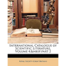 International Catalogue of Scientific Literature, Volume 4, part 2
