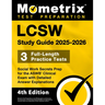 LCSW Study Guide 2025-2026 - 3 Full-Length Practice Tests, Social Work Secrets Prep for the ASWB Clinical Exam with Detailed Answer Explanations: [4th