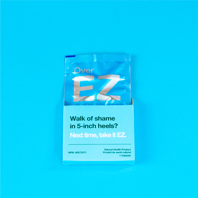 Over EZ: Hangover Prevention Supplement Canada by EZ Lifestyle