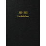2021 - 2022 2-Year Monthly Planner: 24-Month Calendar (Black)