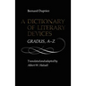 A Dictionary of Literary: Gradus, A-Z