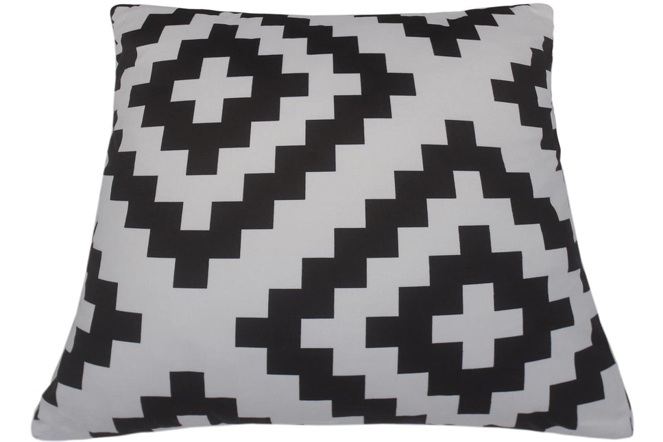 Bohemian Denton Printed Italian Velvet Handmade Pillow by Bareens Designer Rugs