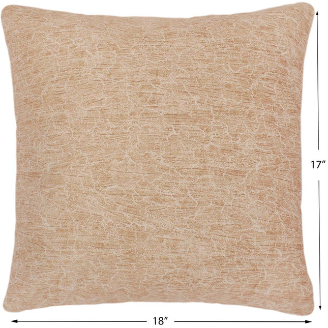 Bohemian Fung Suede Handmade Pillow by Bareens Designer Rugs