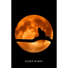 Sleep Diary Full Moon Cat