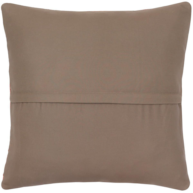 Bohemian Nina Turkish Hand-Woven Kilim Pillow - 18'' x 18'' by Bareens Designer Rugs