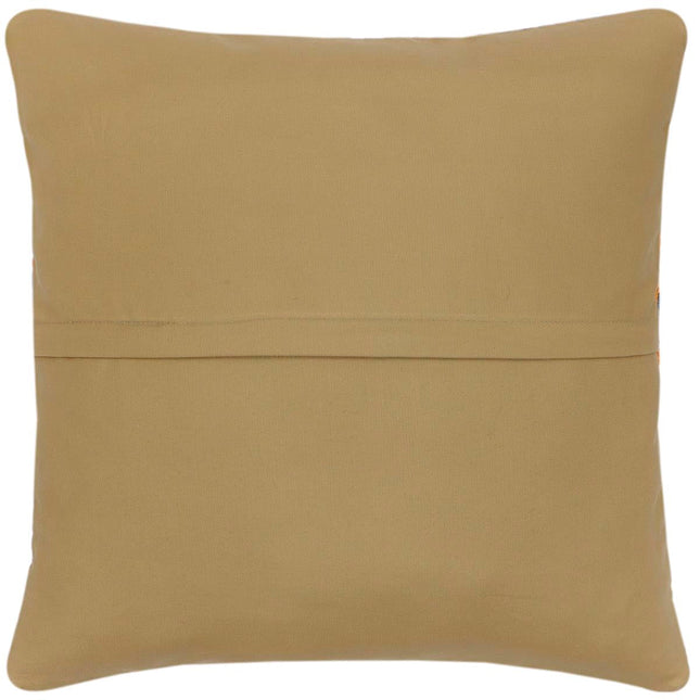 Bohemian Kanisha Turkish Hand-Woven Kilim Pillow - 18'' x 18'' by Bareens Designer Rugs
