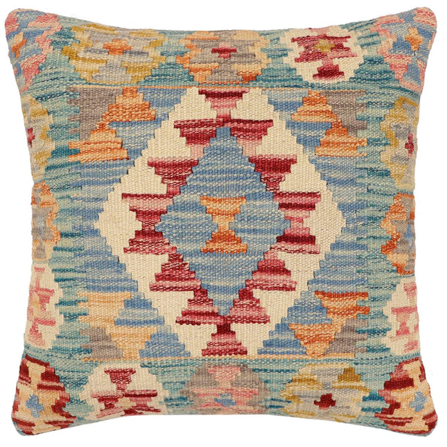 Bohemien Marybeth Turkish Hand-Woven Kilim Pillow - 17" x 18" by Bareens Designer Rugs