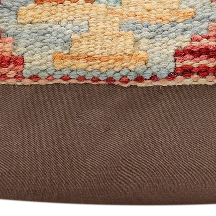 Southwestern Elaina Turkish Hand-Woven Kilim Pillow - 18 x 19 by Bareens Designer Rugs