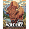 American Wildlife: Coloring Book For Adults Beautiful Wildlife Scenes With Forest Animals, Fauna, Birds And More!