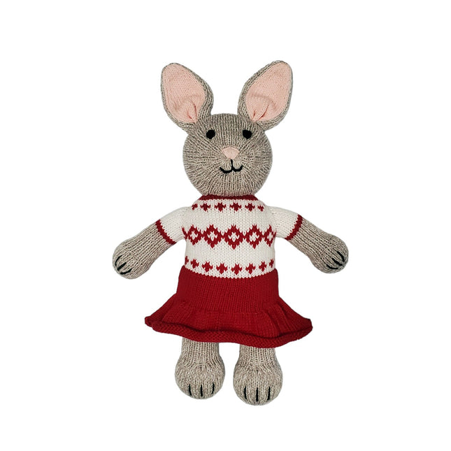 Bunny in Holiday Dress by Melange Collection